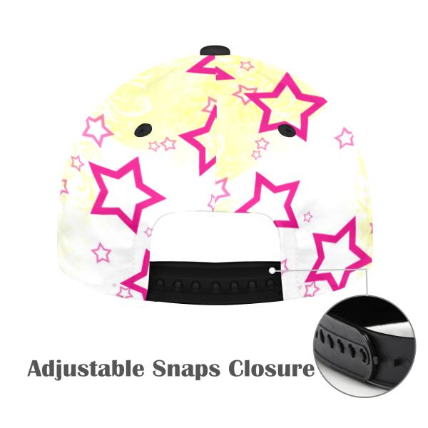 Cap Bärbel – Baumwoll-Polyester-Mix, verstellbar, Unisex, One Size, bunt, Mischling, SOKA, Listenhund, Bullterrier, Bulli, Mini Bullterrier